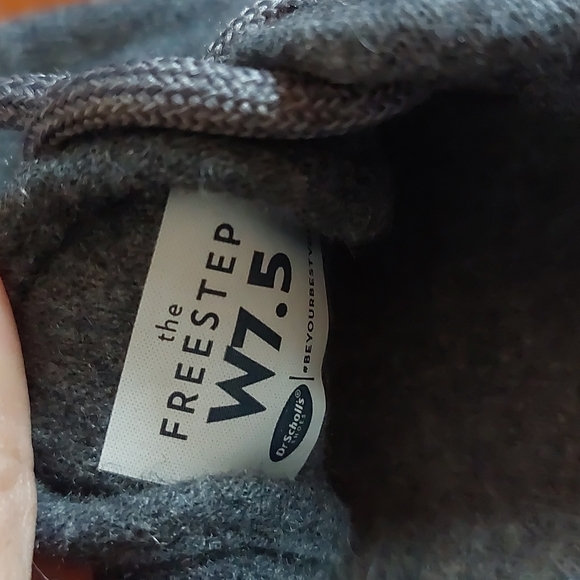 Gray Wool Sneakers, Dr. Scholl's Freestep, Sz 7.5W - Picture 10 of 10